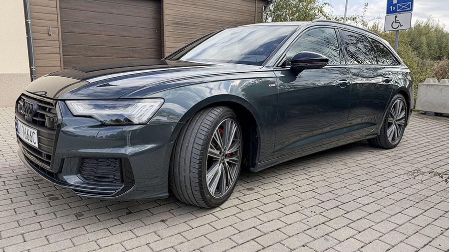 Audi A6 Avant — Przód i lewa strona