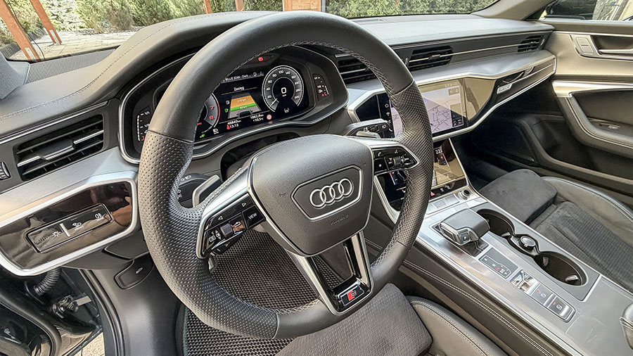 Audi A6 Avant — Kierownica i wirtualny kokpit